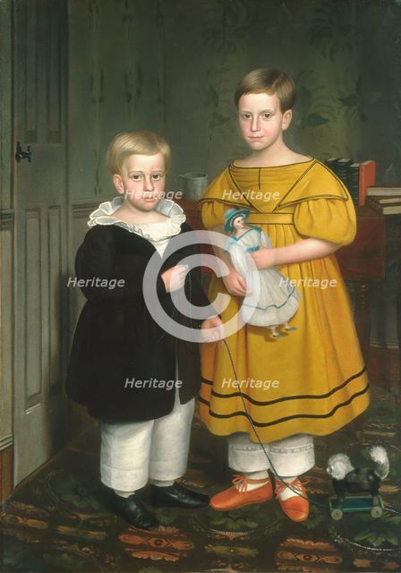 The Raymond Children, ca. 1838. Creator: Robert Peckham.