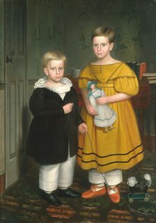 The Raymond Children, ca. 1838. Creator: Robert Peckham