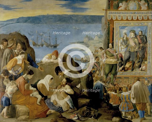The Recovery of Bahía de Todos los Santos, 1634. Creator: Juan Bautista Maino.