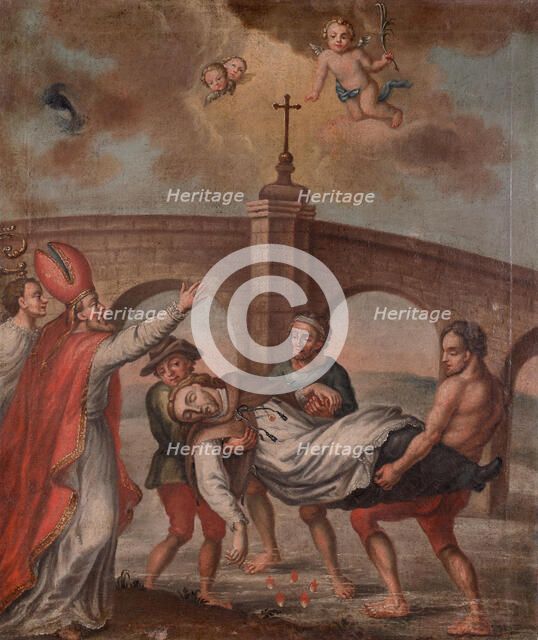 The recovery of Saint John Nepomuk, c1800. Creator: Anonymous ().