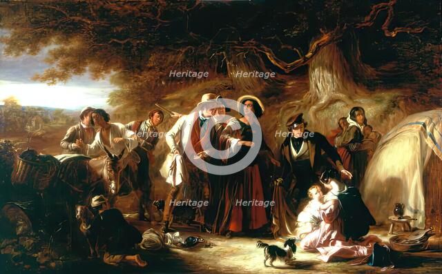 The Recovery of the Stolen Child, 1841. Creator: William Allan.