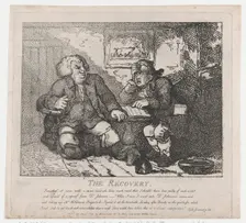 The Recovery (Picturesque Beauties of Boswell, Part the Second), June 20, 1786., June 20, 1786. Creator: Thomas Rowlandson