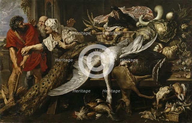 The Recognition of Philopoemen, 1609. Artist: Snyders, Frans (1579-1657)