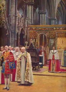 'The Recognition: The King Stands Before the Assembly, presented by the Archbishop 1937