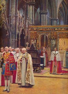'The Recognition: The King Stands Before the Assembly, presented by the Archbishop 1937
