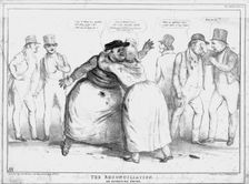 The Reconciliation. An Affecting Scene 1834. Creator: John Doyle