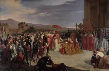 The reconsecration of the Lateran Basilica in Rome by Pope Pius IX, 1850s