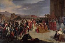 The reconsecration of the Lateran Basilica in Rome by Pope Pius IX, 1850s