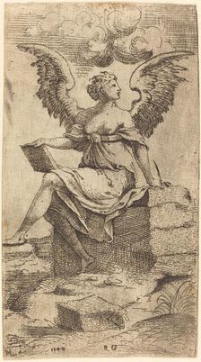 The Recording Angel, 1542. Creator: Master RG