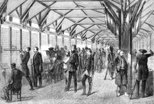 The recent Tir National at Vincennes, near Paris - from a drawing by J. A. Beaucé, 1860. Creator: Smyth