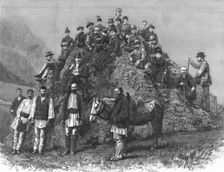 'The Recent visit of the Prince of Wales to Roumania; the Queens picnic in the Carpathian Mountains Creator: Unknown