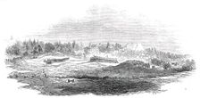 The recent conflict at New Zealand - from a sketch by a correspondent, 1845. Creator: Unknown