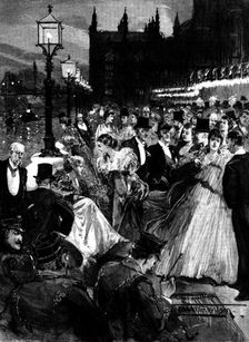 The Reception given by the Speaker's Wife, Mrs. Gully, at the House of Commons..., 1895. Creator: R. Taylor & Co.