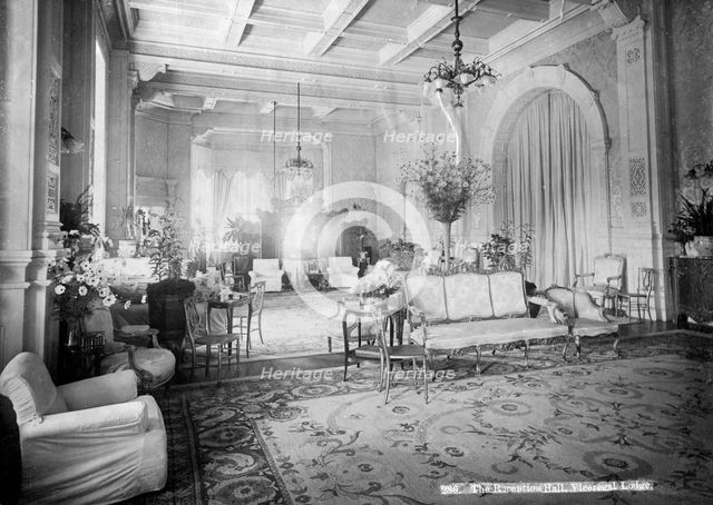 The reception hall, Viceregal Lodge, India, 20th century. Artist: Unknown