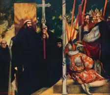 The Reception of Saint Augustine by Ethelbert 1912