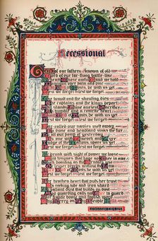 The Recessional c1900. Artist: EM Underwood