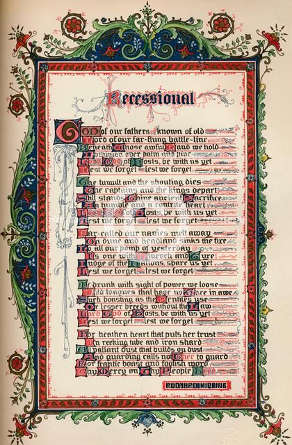 'The Recessional', c1900. Artist: EM Underwood.