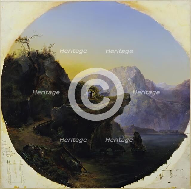 The Recluse, 1842. Creator: Carl Geyling.