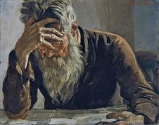 The Reader, 1885. Creator: Ferdinand Hodler