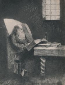 The Reader c.1892, (1946). Artist: Odilon Redon
