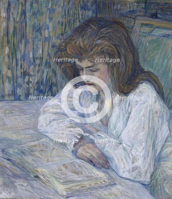 The Reader (La Liseuse) , 1889.