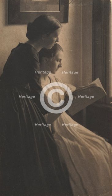 The Readers, 1897. Creator: Clarence H. White (American, 1871-1925).