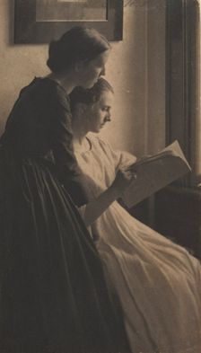 The Readers, 1897. Creator: Clarence H. White (American, 1871-1925)