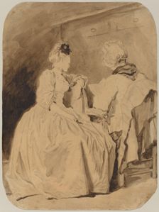 The Reading, c. 1765/1775. Creator: Jean-Honore Fragonard