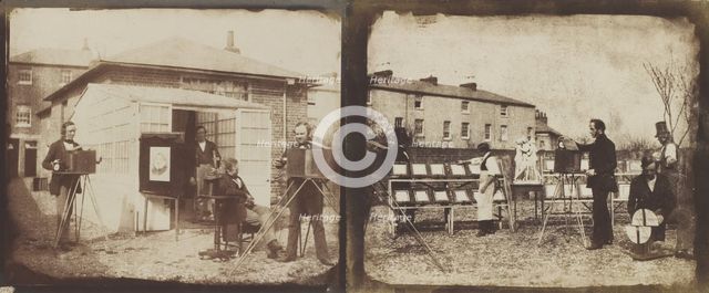 [The Reading Establishment], 1846., 1846. Creator: William Henry Fox Talbot.