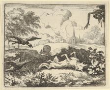 The Reading of a Criminal Action Againt Renard, 1650-75. Creator: Allart van Everdingen