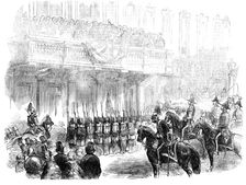 The Reading of the Royal Proclamation of Peace at Dublin, 1856. Creator: Unknown