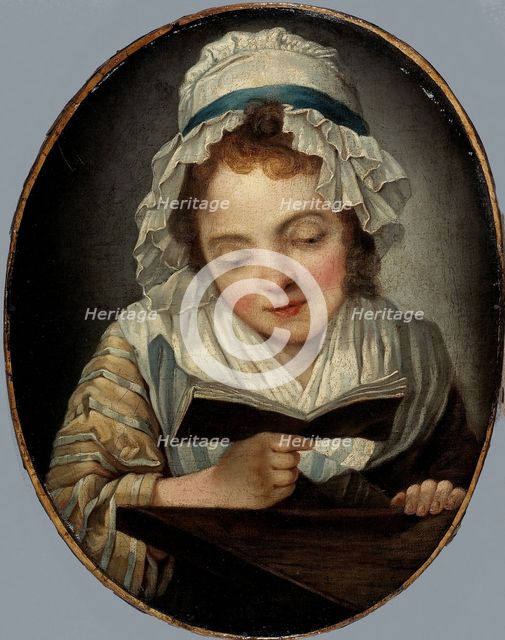 The reading light. Creator: Ecole Francaise.