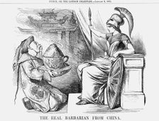 The Real Barbarian from China 1861. Creator: Unknown