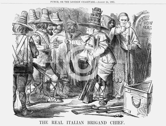 'The Real Italian Brigand Chief', 1861. Creator: Unknown.