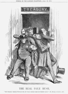 The Real Ugly Rush 1859. Creator: Unknown