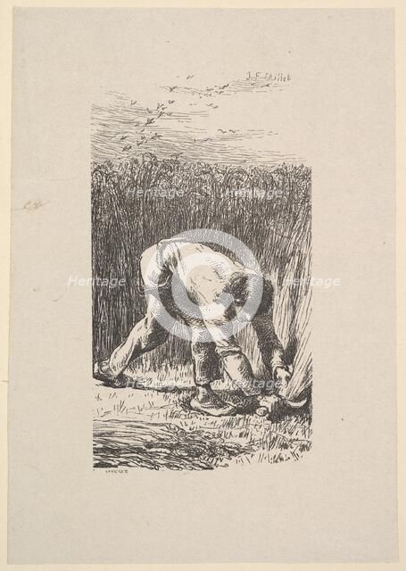 The Reaper, 1853. Creator: Jacques-Adrien Lavieille.