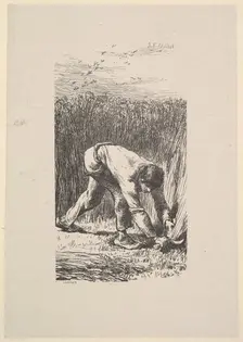 The Reaper, 1853. Creator: Jacques-Adrien Lavieille