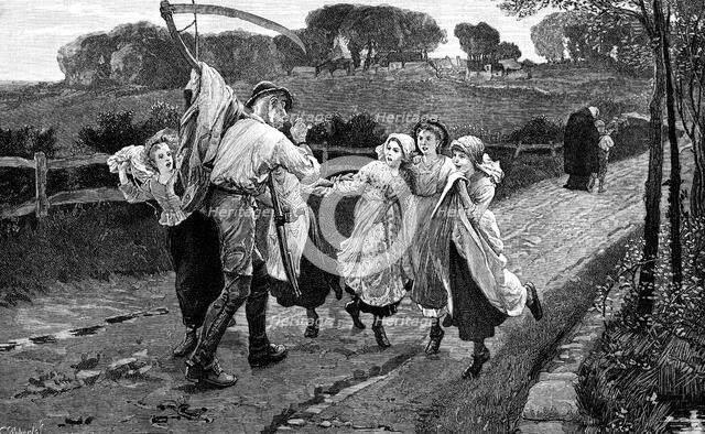'The Reaper and the Flowers', 1882. Artist: Unknown