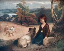 The Reaper's Child 18th century, (1912). Artist: Marino Bovi