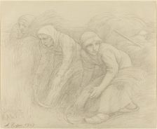The Reapers, 1907. Creator: Alphonse Legros
