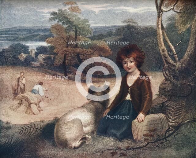 'The Reaper's Child', 18th century, (1912). Artist: Marino Bovi.