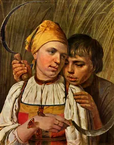 The Reapers c1830, (1939). Creator: Aleksey Venetsianov