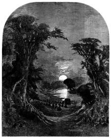 "The Reapers Song to the Harvest Moon", 1858. Creator: Unknown