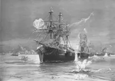 The Rebellion of Arabi Pasha in Egypt, 1882: The Bombardment of Alexandria... (1901). Creator: Stuff