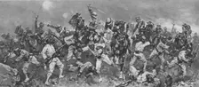 The Rebellion of Arabi Pasha in Egypt, 1882: The Charge at the Battle of Kassassin (1901). Creator: Unknown