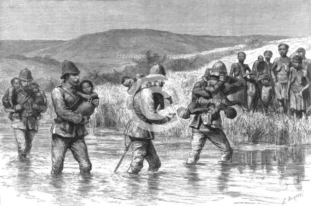 ''The Rebellion of Dinizulu, son of Cetewayo, in Zululand-The relief of N'Dwandwe(after Usibpu's def Creator: G Durand.