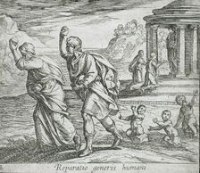 The Rebirth of Humankind, published 1606. Creators: Antonio Tempesta, Wilhelm Janson
