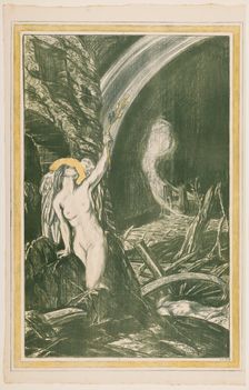 The rebirth of the arts 1917. Creator: Charles Shannon