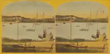 The Regatta., about 1865. Creator: Benjamin West Kilburn