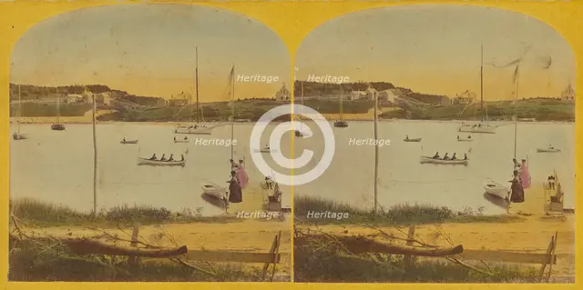 The Regatta., about 1865. Creator: Benjamin West Kilburn.